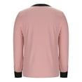 thumbnail image 7 of Button Down Shirts for Women Dress Shirts Long Sleeve Casual Collared Office Work Shirt with Pocket Pink S, 7 of 7