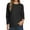 Black, variant on womens fall tops Women's Pullover Sweater Women Oversized Casual Crewneck Long Sleeve Knit Lightweight Cozy Sweater With Chest Pocket Pullover Top
