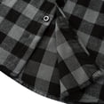 thumbnail image 6 of Men's Hoodies Casual Pullover Hooded Sweatshirt Plaid with Pocket Hoodie Sweatshirt Long Sleeved Hooded Top Fall Outfits 2026, 6 of 7