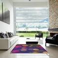 thumbnail image 6 of Ahgly Company Indoor Rectangle Patterned Mauve Taupe Purple Abstract Area Rugs, 5' x 8', 6 of 6