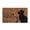J, variant on Coir Welcome Mat for Front Door Entrance and Outdoor Home Use Durable Natural Fiber Doormat