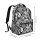 thumbnail image 2 of Fotbe Yin Yang With Black And White Mochila Casual con Estampado para Escuela, Viajes y Actividades al Aire Libre - Duradera, Ligera y Cómoda, 2 of 5
