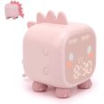 thumbnail image 1 of Reloj despertador para niños, reloj despertador digital para habitación de niños, lindo reloj despertador de dinosaurio, entrenador de sueño para niños, luz de reloj despertador JAMW Sencillez, 1 of 5