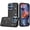 Black, variant on For Moto G 5G 2025/2026 / G PLAY 2026 Beautiful Diamond Metallic Design Metal Chrome Edged Hybrid - Cosmic Orange