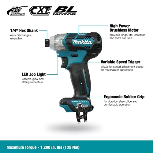 Makita hex on sale impact driver