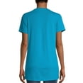 thumbnail image 4 of Hanes Short Sleeve Flowy V-Neck T-Shirt (Women's), 4 of 6
