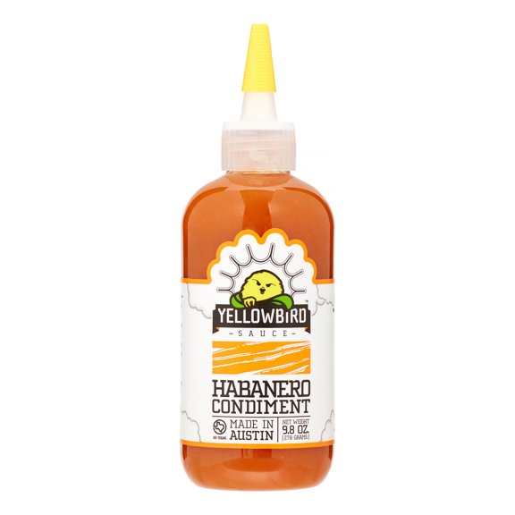 Yellowbird Hot Sauce, Habanero, 9.8 Oz, 1 Count