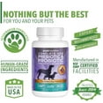 thumbnail image 7 of Ample Nutrition Complete Dog Prebiotic + Probiotic for Dogs, 60ct Chewable Cheesy Bacon Tablets, 7 of 7