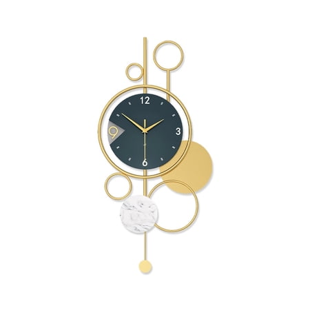 Large Decorative Wall Clock, Modern Wall Clocks, Battery Operated Handmade Decorative Wall Clock for Corridor, Staircase, Kitchen