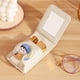 thumbnail image 4 of Neceser de maquillaje Beg Gincu de colores vibrantes con espejo, portátil y ligero para viajes., 4 of 5