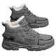thumbnail image 1 of Botas Invierno para Hombre Botines Con Forro Piel Botas Senderismo Antideslizantes (Gris 42), 1 of 7
