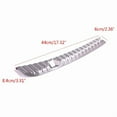 thumbnail image 4 of 2Pcs Rear Car Trunk Bumper Protector Guard Stainless Steel for, 4 of 16