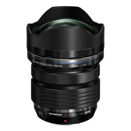 UPC: 0050332188853 | Olympus M.Zuiko Digital – Wide-Angle Zoom Lens – 7 mm – 14 mm – f/2.8 PRO ED – Micro Four Thirds – for PEN-F; OM-D E-M1  E-M10  EM-5  E-M5; PEN E-P5  E-PL10  E-PL6  E-PL7  E-PM1  E-PM2
