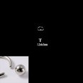 thumbnail image 1 of Anillo de nariz con clip de bola de acero inoxidable 316L BCR, anillo de nariz con clip de bola de acero de titanio, anillo multiusos universal, pendientes, anillo para el hueso de la oreja, 1 of 6