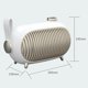 thumbnail image 2 of Soplador de aire caliente de tres velocidades para el hogar Mini 1000W Escritorio de alta potencia Silencioso Bajo ruido Caliente, 2 of 8