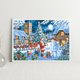 thumbnail image 5 of Bordado completo DIY lienzo impresión 11CT punto de cruz Navidad noche Kit adornos Likrtyny decoración de arte, 5 of 9