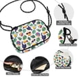 thumbnail image 3 of FORMRS Mini Crossbody Bag for Women Adjustable Rope Shoulder Casual Phone Purse, Vibrant Toucans Pattern, 3 of 7