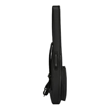 Bunblic Guitar Backpack Bass Case Beginners Gifts Zipper Carry Case Electric Guitar Bag Guitar Travel Case for Home Travel
