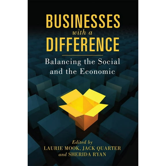 Businesses with a Difference: Balancing the Social and the Economic, (Paperback)