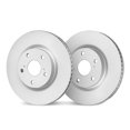 thumbnail image 3 of KarParts360 For Cadillac ATS 2013-2019 Brake Set | Front | Plain Rotor Style, 3 of 4