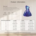 thumbnail image 5 of Raenseen Girls Shiny Party Dress With Belt One Shoulder A Line Summer Dress Patent Leather Look Modern Jazz Dance Outfits Hot Pink 8, 5 of 7