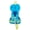 BLUE, variant on Full Throttle Infant Nylon Life Jacket - Aqua/Neon Green