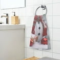 thumbnail image 6 of Christmas Snowmans in Snow Bath Hand Towels 2 Pcs Absorbent Face Towel Soft Breathable Cotton Towel Set for Bathroom Kitchen Hotel Spa Decor, 6 of 8