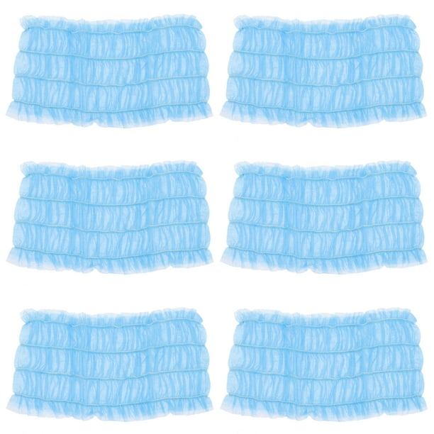 EeaseMX 100 diademas de maquillaje desechables para spa, usadas, suministros de belleza facial
