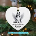 thumbnail image 2 of Rough Collie Memorial Ceramic Ornament Gift for Rough Collie Lover, Personalized Name & Year Loss Rough Collie Remembrance Christmas Ornament 2025, Custom Rough Collie Angel Wings Ceramic Ornament, 2 of 6