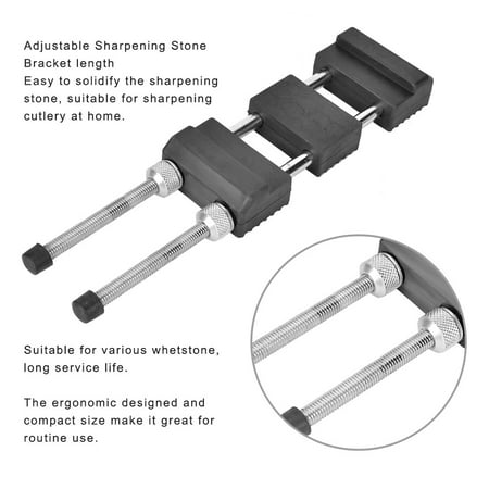 

Mavis Laven Whetstone Base Whetstone Bracket Grindstone Whetstone Non-Slip Fixing Bracket Sharpening Knife Stone Base Holder