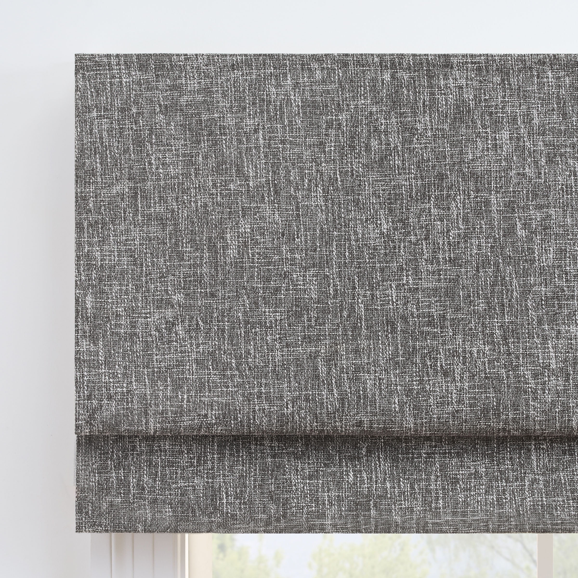 Eclipse Cordless 100% Blackout Polyester Roman Window Shades, 33" x 64"