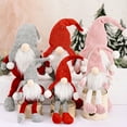thumbnail image 1 of SPRING PARK Christmas Forest Old Man Ornament Lovely Faceless Doll Decoration, 1 of 7