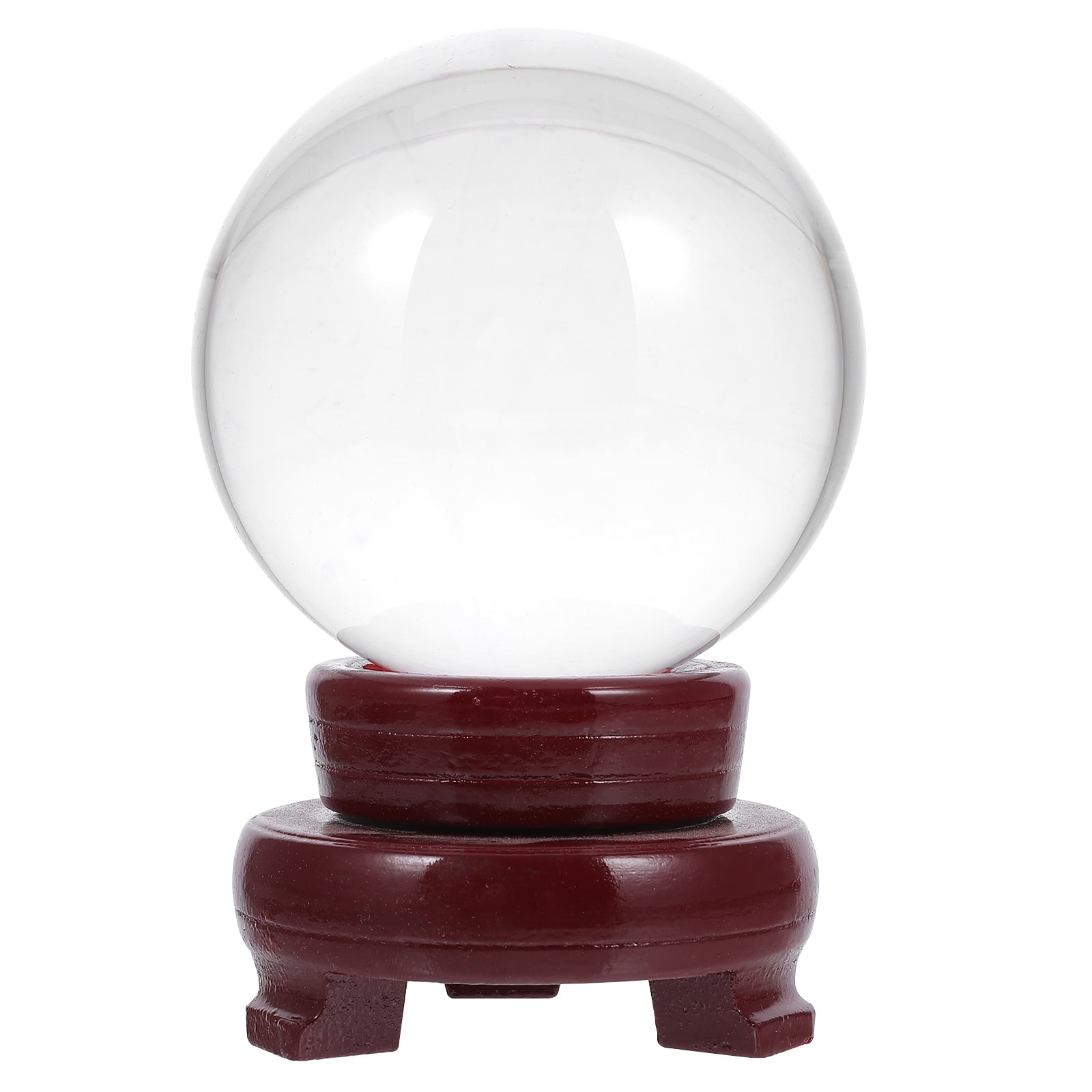 Hemoton 1Set Creative Crystal Ball Decor Home Desktop Adornment Unique