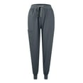 thumbnail image 6 of ASDFVBKG Scrubs for Women Set V-Neck Short Sleeve Solid Color Plus Size Clothing and Jogger Pant Set with 6 Pockets Gray XXL, 6 of 6