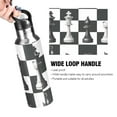 thumbnail image 4 of OREZI Stainless Steel Water Bottle Chess Pieces and Board 34oz/1000ml Double Wall Vacuum Insulation Leakproof for Sports Travel, 4 of 9