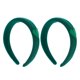 thumbnail image 2 of Face Washing Hairband Great For Daily Wearing Elegant Green Wide Headband Ideal For Women And Girls 2Pcs, 2 of 3