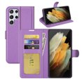 thumbnail image 1 of [PST] Samsung Galaxy S25 Ultra Wallet Case, Leather Magnetic Card Slot Wallet Folio Flip Case Cover, 1 of 5