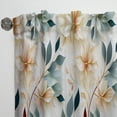 thumbnail image 2 of Designart "Whispering Subtlety III" Floral Room Darkening Curtain Single Panel, 2 of 6