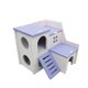 thumbnail image 1 of Casa De Hámster Hámster cabaña de madera juguete nido casa conejillo de Indias Chinchillas mascotas cama de animales Tmvgtek Libre de BPA, 1 of 3