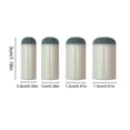 thumbnail image 3 of RotHome Pool Cue Tips Replacement Kit with 4 Size Options No Glue Fast-Fix Solution for Snooker and Billiards Cue Stick Repair 9mm 10mm 12mm 13mm, 3 of 5