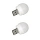 thumbnail image 4 of Sidaley Luces nocturnas Forma de seta LED Lámpara de emergencia para el cuidado de los ojos Luz blanca Type2 NO2, 4 of 6