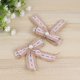 thumbnail image 4 of KAKOWELY 8 piezas de yute con forma de lazo, decoración hecha a mano, hermosos accesorios de ropa, flores para bodas, fiestas, manualidades DIY., 4 of 4