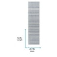 thumbnail image 3 of Livabliss Outdoor Rugs, 3x12 Eagean Global Navy Runner Area Rug for Patio, Porch, Deck, Backyard, Waterproof Indoor Outdoor Carpet (2'7" x 12' Runner), 3 of 7