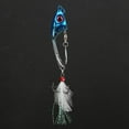 thumbnail image 2 of Señuelo de pesca, pluma giratoria de aleación de zinc, señuelo de pesca artificial, cebo de pesca resistente y resistente, 2 of 8