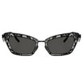 thumbnail image 2 of Dolce & Gabbana DG 2311 Metal Womens Cat-Eye Sunglasses Black 51mm Adult, 2 of 4