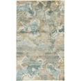 thumbnail image 4 of Hauteloom Briceville Wool Living Room, Bedroom Area Rug - Contemporary - Ivory, Medium Green, Pale Blue - 2' x 3', 4 of 9