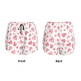thumbnail image 3 of Cauagu Hearts Print Women's 2 in 1 Running Shorts Athletic Workout Gym Yoga Shorts Running Shorts for Women-XX-Large, 3 of 7