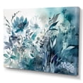 thumbnail image 2 of DESIGN ART Designart "Green Leaf Veins Ii" Floral Leaves  Canvas Wall Art 32 in. wide x 16 in. high, 2 of 5