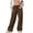 Coffee-02, variant on REALiKUN Women's Causal Drawstring Sweatpants High Waisted Wide Leg Baggy Pants Comfy Straight Lounge Joggers with Pockets