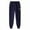 Navy, variant on Riecok Jogging Pants for Men Elastic Waist Drawstring Open Bottom Solid Color Outdoor Running Jogger Pants with Pockets Beige L